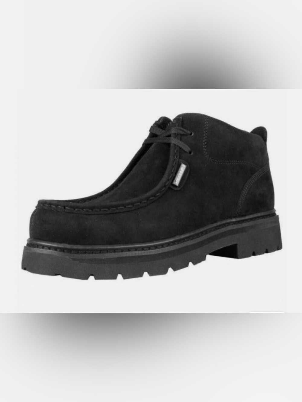 Lugz Men's Black Suede Chukka Boot
